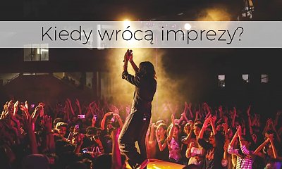 Kiedy będziemy mogli chodzić na koncerty i do klubów? Te informacje nie pocieszają
