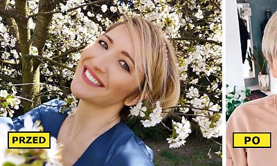 Magda Steczkowska pochwaliła się fryzurą! Nowy kolor i cięcie pixie dodały jej charakteru!