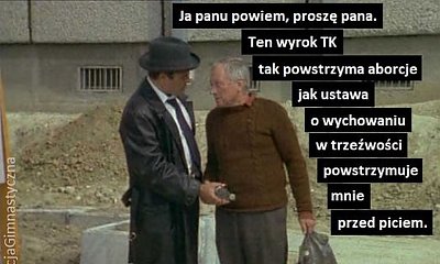 Zakaz aborcji w Polsce w 2021. Polacy komentują memami. Śmieszne czy smutne?