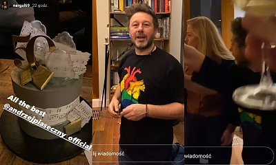 Andrzej Piaseczny wznosi toast "Je*ać PiS" na 50. urodzinach! Wypłynęło szokujące nagranie