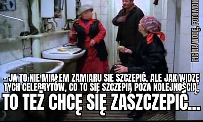 Krystyna Janda zaszczepiła się w terminie "zero". Internauci tworzą memy