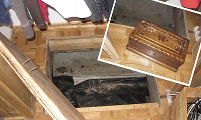Odkryli w domu tajemniczy schowek. Gdy go otworzyli, zaniemówili z wrażenia!