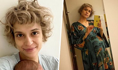 Aleksandra Hamkało urodziła! Aktorka pokazała wzruszające zdjęcie z maleństwem!