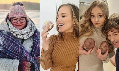 Kaczorowska je za dwoje, a Gwit sama usmażyła pączki! Gwiazdy świętują Tłusty Czwartek