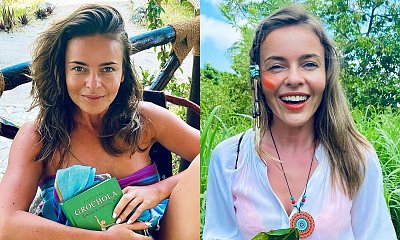 Edyta Herbuś bez makijażu pokazuje sutki! Na Zanzibarze odnalazła "wibrację żywiołu ziemi"