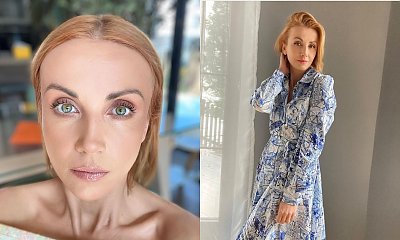 Katarzyna Zielińska w MEGA długich, rudych włosach. Pasuje jej ta fryzura? "Piękna i zjawiskowa" - piszą fani