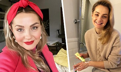 Małgorzata Socha pokazała się w samym ręczniku! Przy okazji zdradziła wnętrze łazienki. Jest luksusowo!