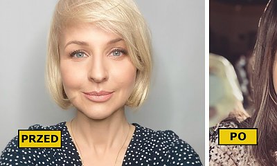 Monika Dryl zaszalała z fryzurą! W ciemnych włosach i grzywce wygląda jak Anna Lewandowska? SZOK!