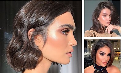 Brown bob - trendy strzyżenie i intensywny kolor