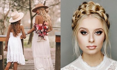 Stylowe fryzury - idealne do wiosennych sukienek! Boho a może ponadczasowa elegancja?