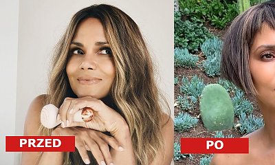 Halle Berry obcięła włosy! Ma short boba, ale jej grzywka baby bang to spełnienie najgorszego koszmaru