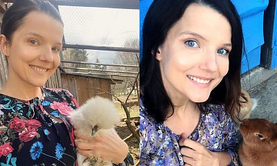 Joanna Jabłczyńska pokazała swój drewniany dom na wsi! Przyjęła poród kozy! Ma też kury