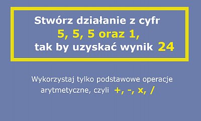 Matematyczna zagadka, którą potrafią rozwiązać tylko najbystrzejsi. Należysz do ich grona?