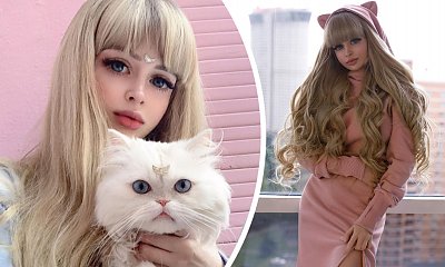 Rodzice postanowili, że ich córka zostanie "żywą lalką Barbie"! Angelica Kenova robi furorę w sieci!