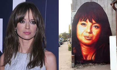 Powstał mural Anny Przybylskiej. Fani grzmią: Wygląda jak Danuta Holecka. Artysta naniósł poprawki