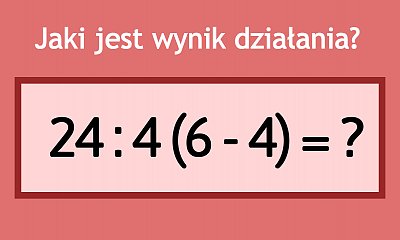 Matematyczne zadanie robi furorę w sieci! Z pozoru proste, lecz nie każdy potrafi je rozwiązać!