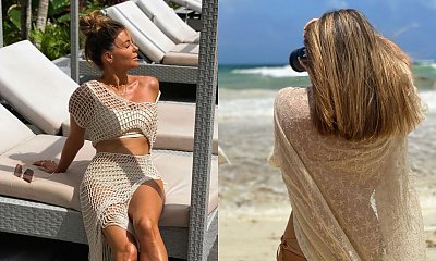 Małgorzata Rozenek pręży obłędne ciało i pupę w bikini w Meksyku. Ale gdy pokazała twarz.... UPS!