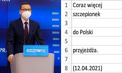 Fanpage "Wiersze Mateusza Morawieckiego pisane w Excelu" jest hitem w sieci! Sprawdź!
