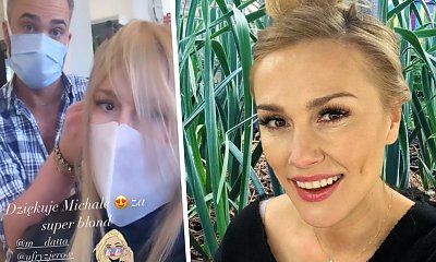 Sylwia Juszczak odwiedziła fryzjera! Żona Mikołaja Krawczyka ma nowy kolor włosów. Jest pięknie!
