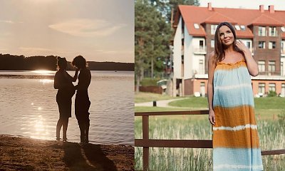 Jak Agnieszka Włodarczyk spędza ostatnie chwile przed porodem? Dobrze się bawi!