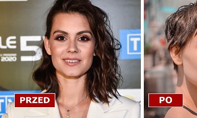 Pola Gonciarz drastycznie ścięła włosy! Blanka z "Na dobre i na złe" ma teraz fryzurę pixie cut! Pasuje jej?