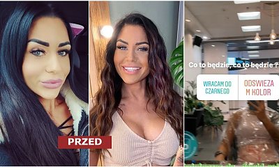 Stella z "Love Island" znów zmieniła fryzurę! Wróciła do czarnego koloru włosów?! "Co to będzie?"