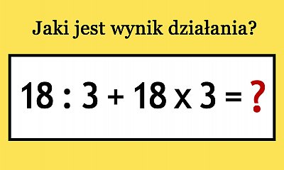 Zagadka dla bystrzaków! Nie każdy potrafi rozwiązać ten matematyczny problem! A Ty?