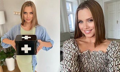 Agnieszka Kaczorowska pochwaliła się wyprawką dla drugiej córeczki. Poród lada chwila. Znów wbiła szpileczkę kobietom?