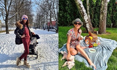 Synek Agnieszki Radwańskiej skończył rok. Mama urządziła mu przyjęcie urodzinowe. Tort robi wrażenie