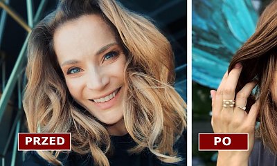 Anna Dereszowska zmieniła fryzurę! "Nowy projekt, nowy kolor" - pisze gwiazda. Pasuje jej czekoladowy brąz?