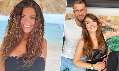 Marietta Fiedor w samym dole od bikini pozuje na tle palm w czasie bajecznych wakacji! Ale gorąca fotka!
