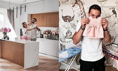 Rafał Maślak na zdjęciu z synem: "Kiedy on Ci tak wyrósł? Jakie ma boskie włoski. Będzie z niego model" - oceniają fani
