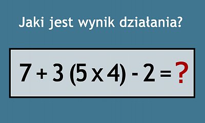 Matematyczna łamigłówka przerosła internautów! Potrafisz odgadnąć poprawną odpowiedź?
