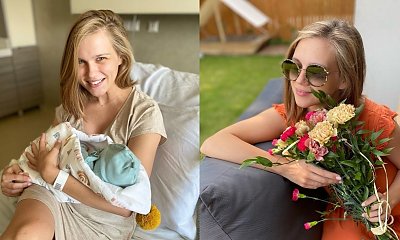 Agnieszka Kaczorowska pokazała jak karmi piersią:"Chcę oddawać mleko do banku mleka kobiecego" - wyznała
