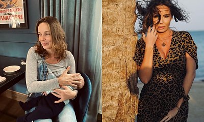 Agnieszka Włodarczyk opowiedziała o karmieniu piersią w miejscu publicznym. Fani: "nie ma się czego wstydzić".