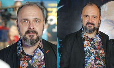 Arkadiusz Jakubik pokazał żonę na premierze "Czarnej owcy"! Są razem 29 lat! Pasują do siebie?