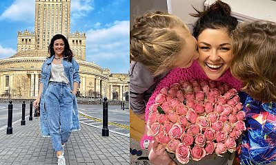 Katarzyna Cichopek używa córki do promocji. Spójrzcie, czym bawi się Helenka!