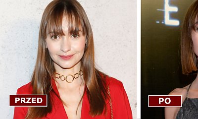 Joanna Osyda już tak nie wygląda! Gwiazda serialu "Majka" ma teraz short boba i grzywkę curtain bangs!