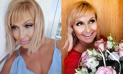 Katarzyna Skrzynecka prezentuje fryzurę: "Trochę jak mój cocker spaniel, gdy wraca ze spaceru" - podsumowała swoje włosy