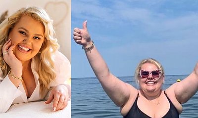 Kinga Zawodnik w kostiumie kąpielowym plus size! "Wylewa mi się tłuszczyk tu i ówdzie, ale wychodzę na plażę"