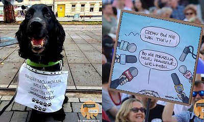 Lex TVN - protesty w obronie TVN i wolnych mediów. Oto najmocniejsze hasła z transparentów