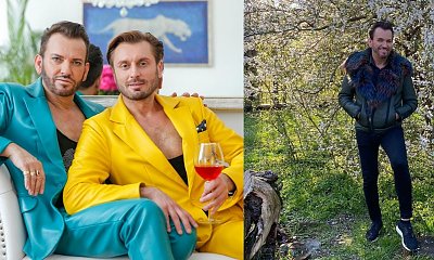 Gabriel Seweryn na wakacjach z ukochanym. Utarł nosa Rafałowi?