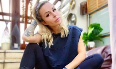 Jadalnia Blanki Lipińskiej cała w czerni! "Depresyjny grobowiec i do tego tandetna fototapeta" - piszą internauci