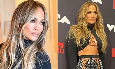 MTV VMA: Jennifer Lopez nie założyła majtek! Jej srebrna sznurowana mini jest hitem!