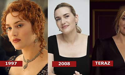 Emmy 2021: Kate Winslet w czarnej jedwabnej sukience z dekoltem w serek i w eleganckim koku. Fani zachwyceni: Jak zawsze pięknie!