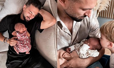 Rafał Maślak pochwalił się wózkiem córeczki: "Wygląda jak różowa łąka, kwiatek na kwiatku, za dużo tego" - ktoś pisze