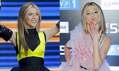 Roksana Węgiel na festiwalu w Opolu w dwóch stylizacjach! Róż i falbany czy neonowy stanik?