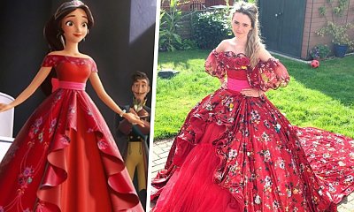 21-latka tworzy niesamowite suknie księżniczek Disneya! Od tych kreacji trudno oderwać wzrok!