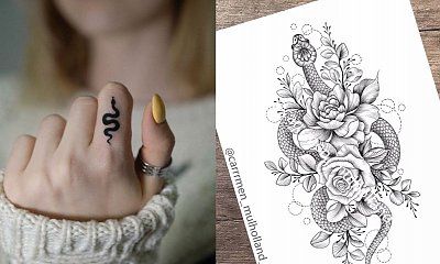 Snaketattoo - najmodniejszy motyw sezonu!