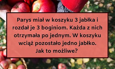 Logiczna zagadka robi furorę w sieci! Tylko nieliczni są w stanie ją rozwikłać. A Ty?